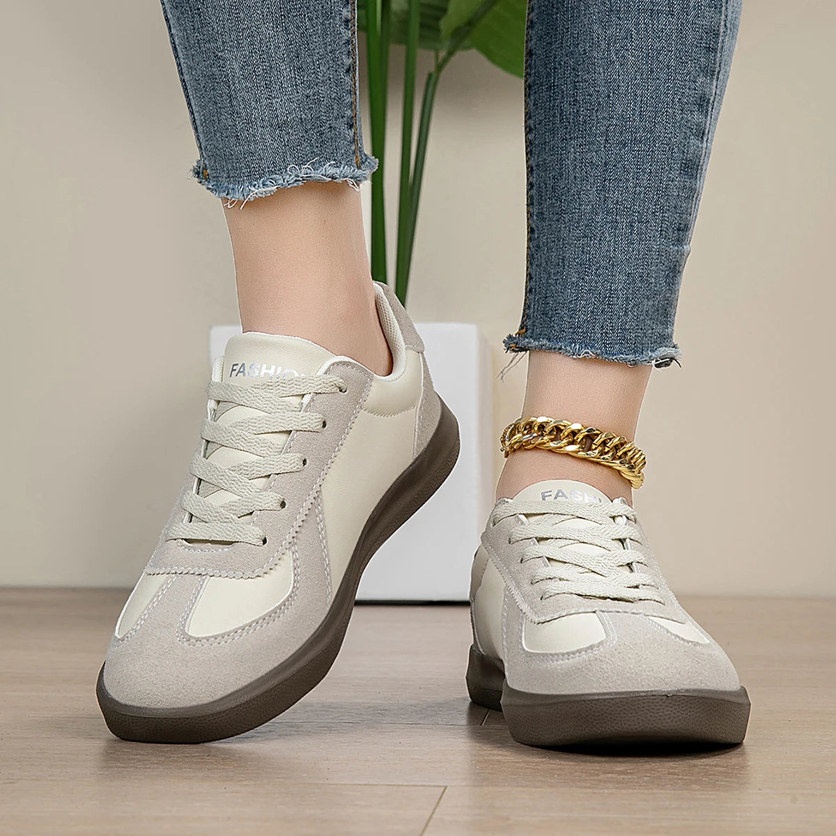 Loom & Soul YRZL Women’s Lightweight Sneakers – Breathable Non-Slip Shoes