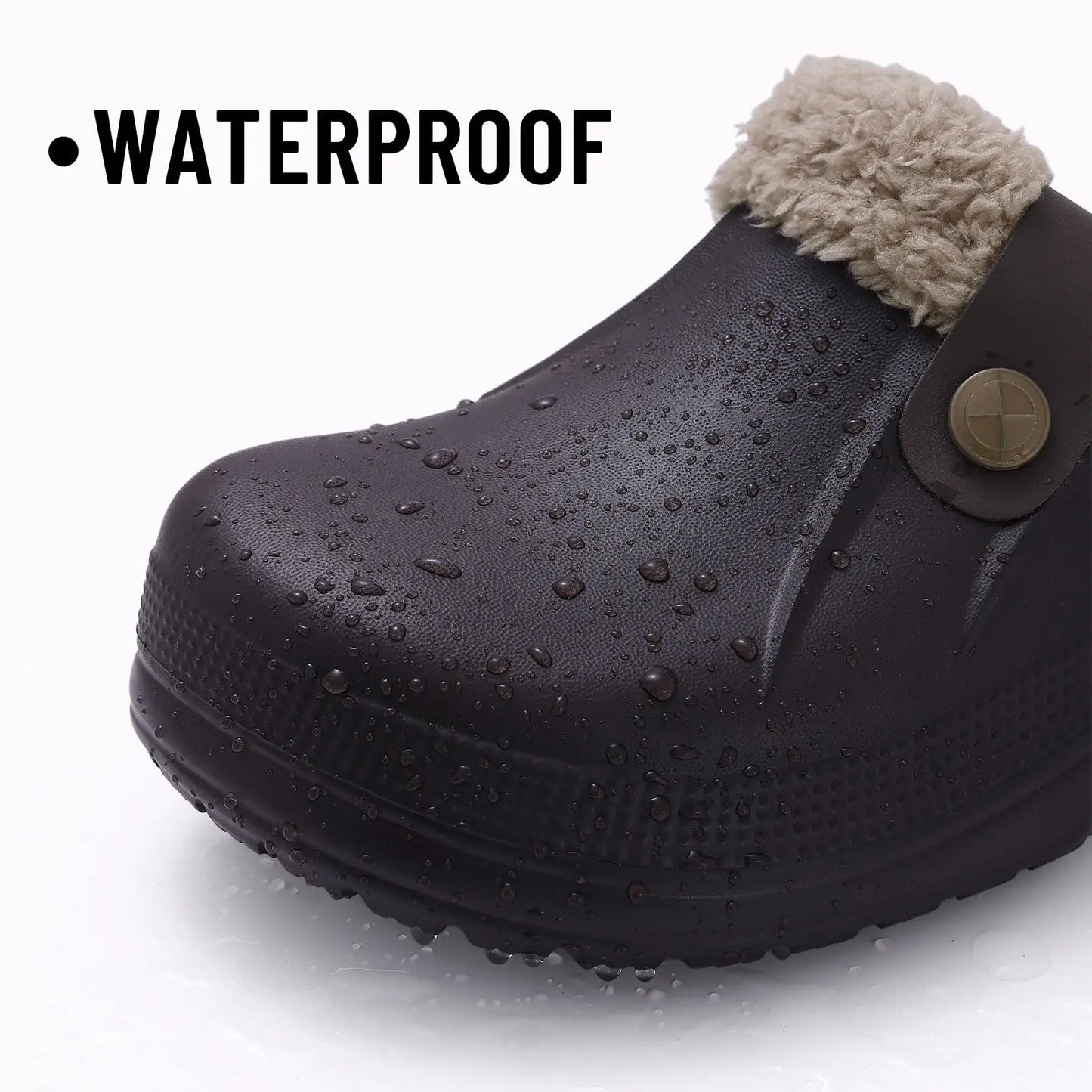 Asgard™ Women’s Waterproof Fur Slippers – Warm & Non-Slip