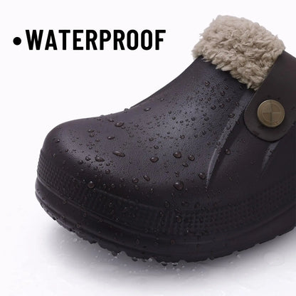 Asgard™ Women’s Waterproof Fur Slippers – Warm & Non-Slip