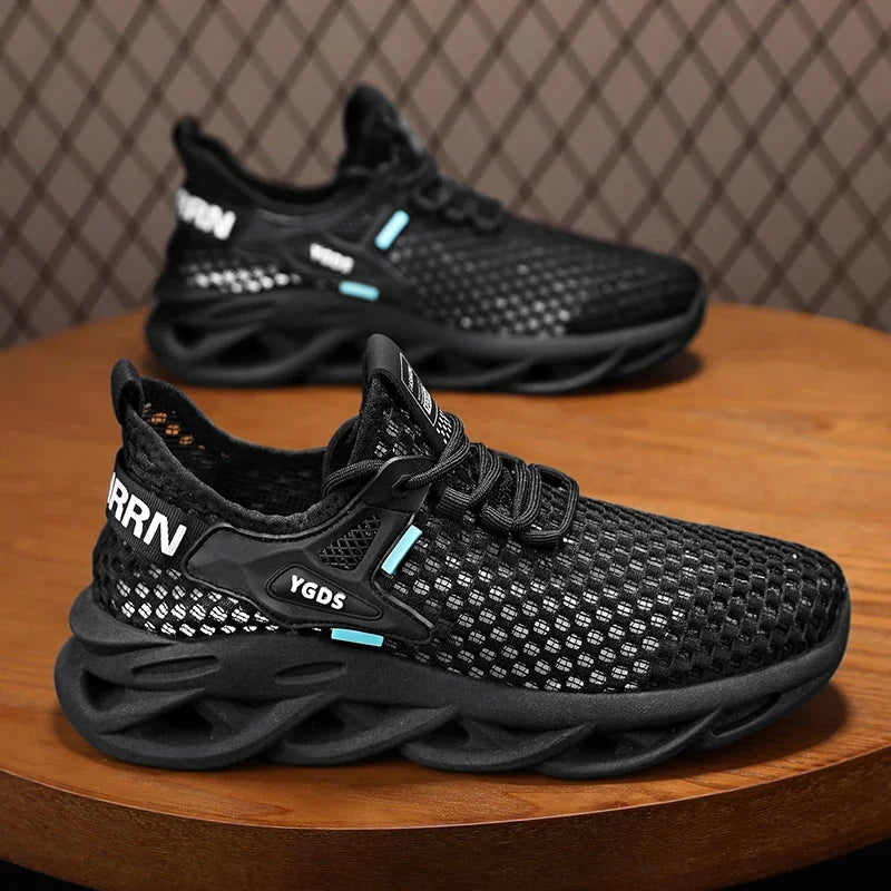 Men’s Mesh Sneakers – Breathable Casual Running Shoes, Lightweight & Stylish