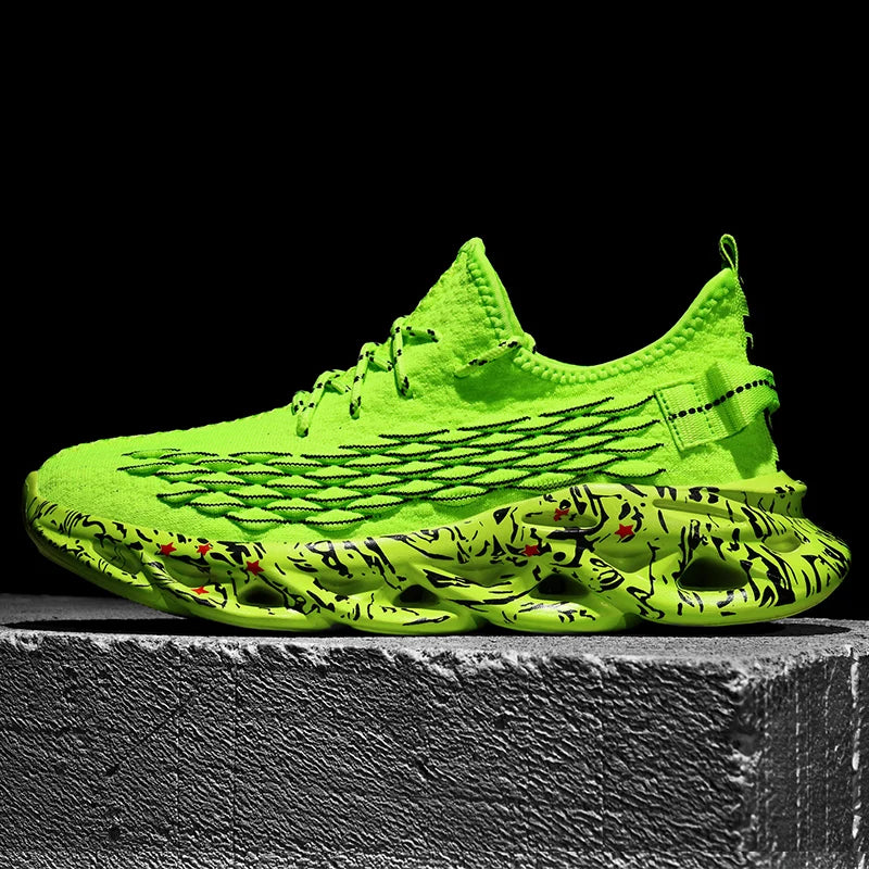 Men’s Breathable Mesh Sneakers – Casual Summer Trainers & Running Shoes