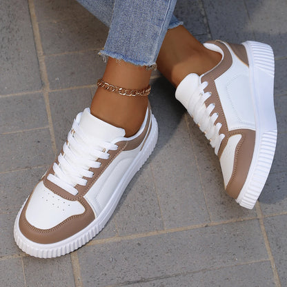 Loom & Soul YRZL Unisex Lightweight Sneakers – Non-Slip Thick Sole Comfort