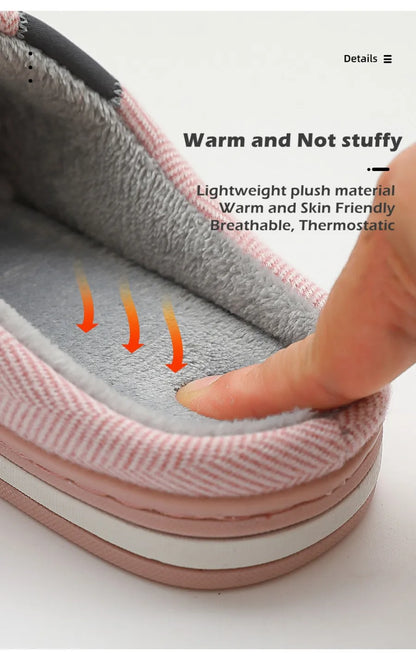 Loom & Soul™ CozyStep Plush Slippers | Unisex Winter Warm Fleece Indoor Shoes – Non-Slip, Soft & Ultra Comfortable