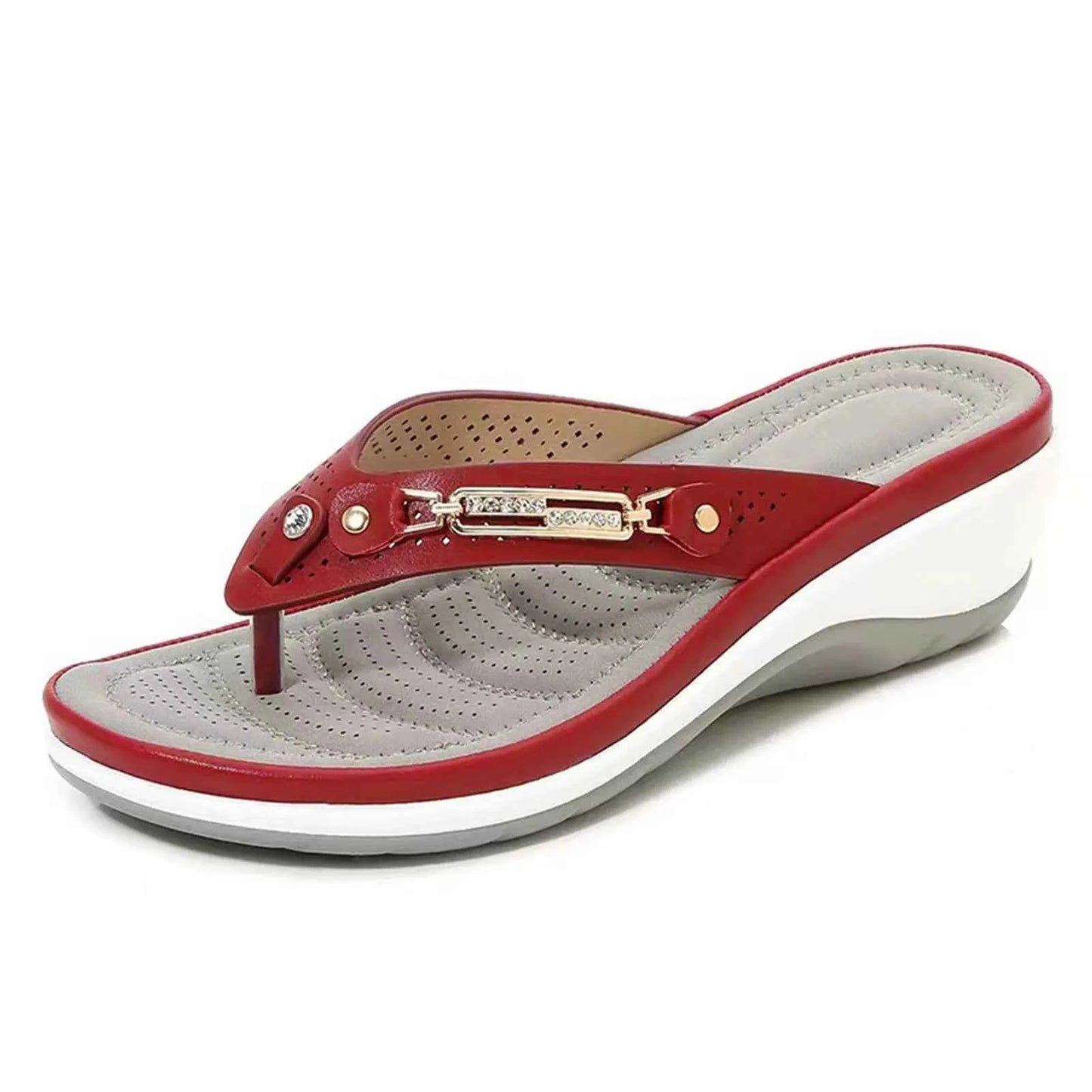 Open Toe Summer Slides – Non-Slip Casual Beach Sandals