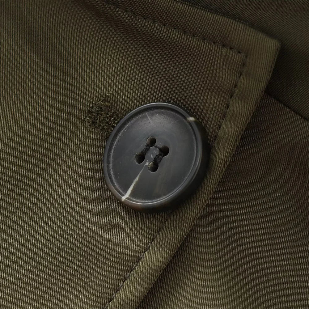 EleganceEase™ Hooded Lapel Jacket – Timeless Autumn Style, Effortless Confidence