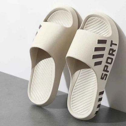 Men’s Thick Sole Slides – Non-Slip Summer Comfort Style