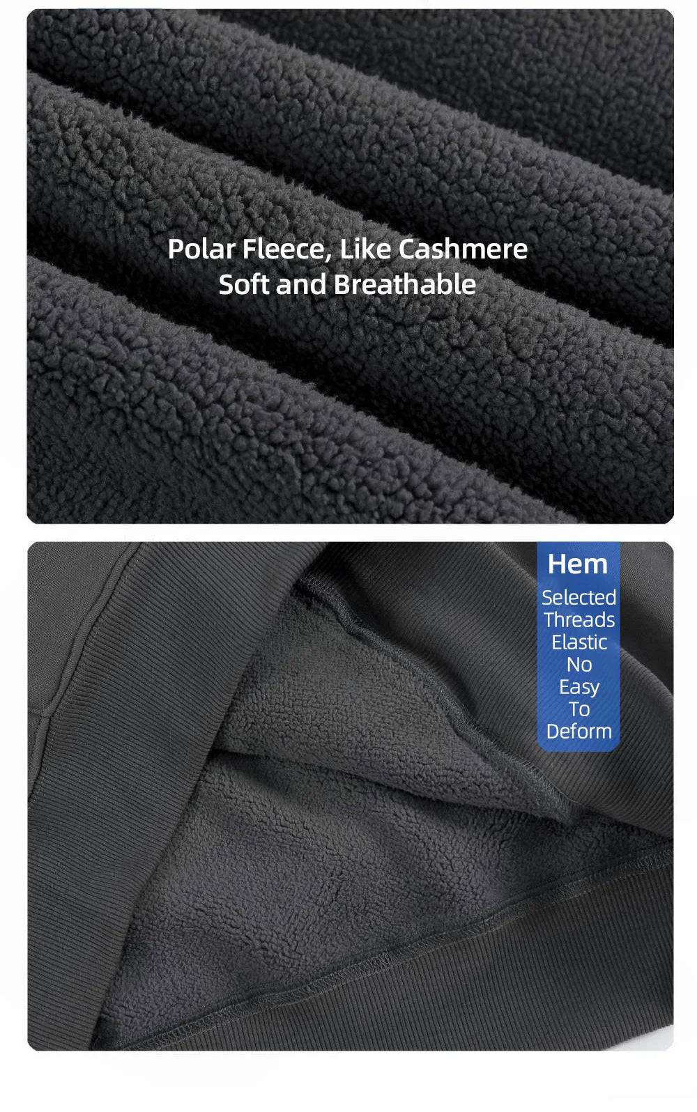 Men’s Heavy Fleece Hoodie – Thick Cotton Pullover Casual Streetwear Sweatshirt