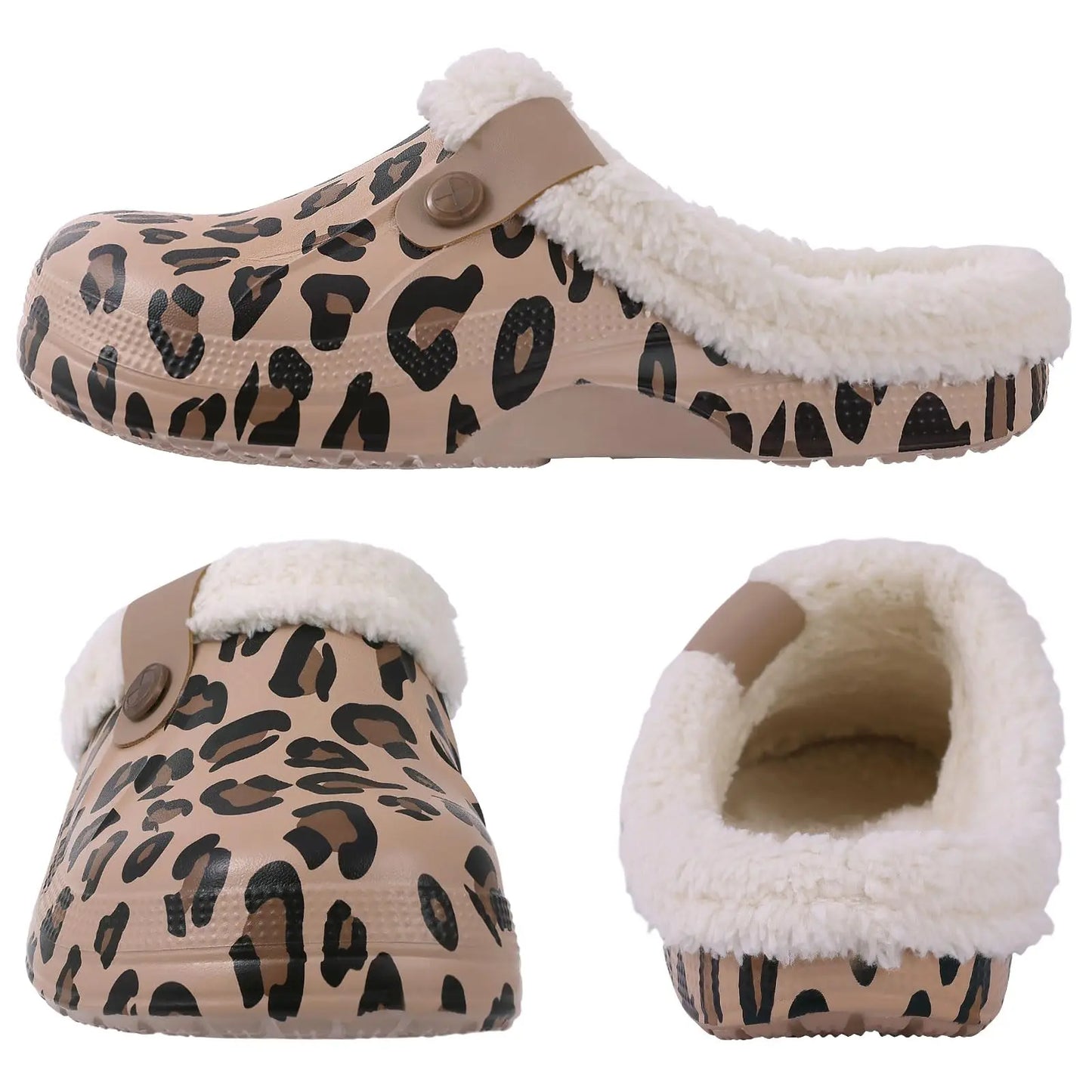 Asgard™ Women’s Waterproof Fur Slippers – Warm & Non-Slip