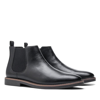 Loom & Soul Men’s Retro Chelsea Boots – Classic Slip-On British Style Boots