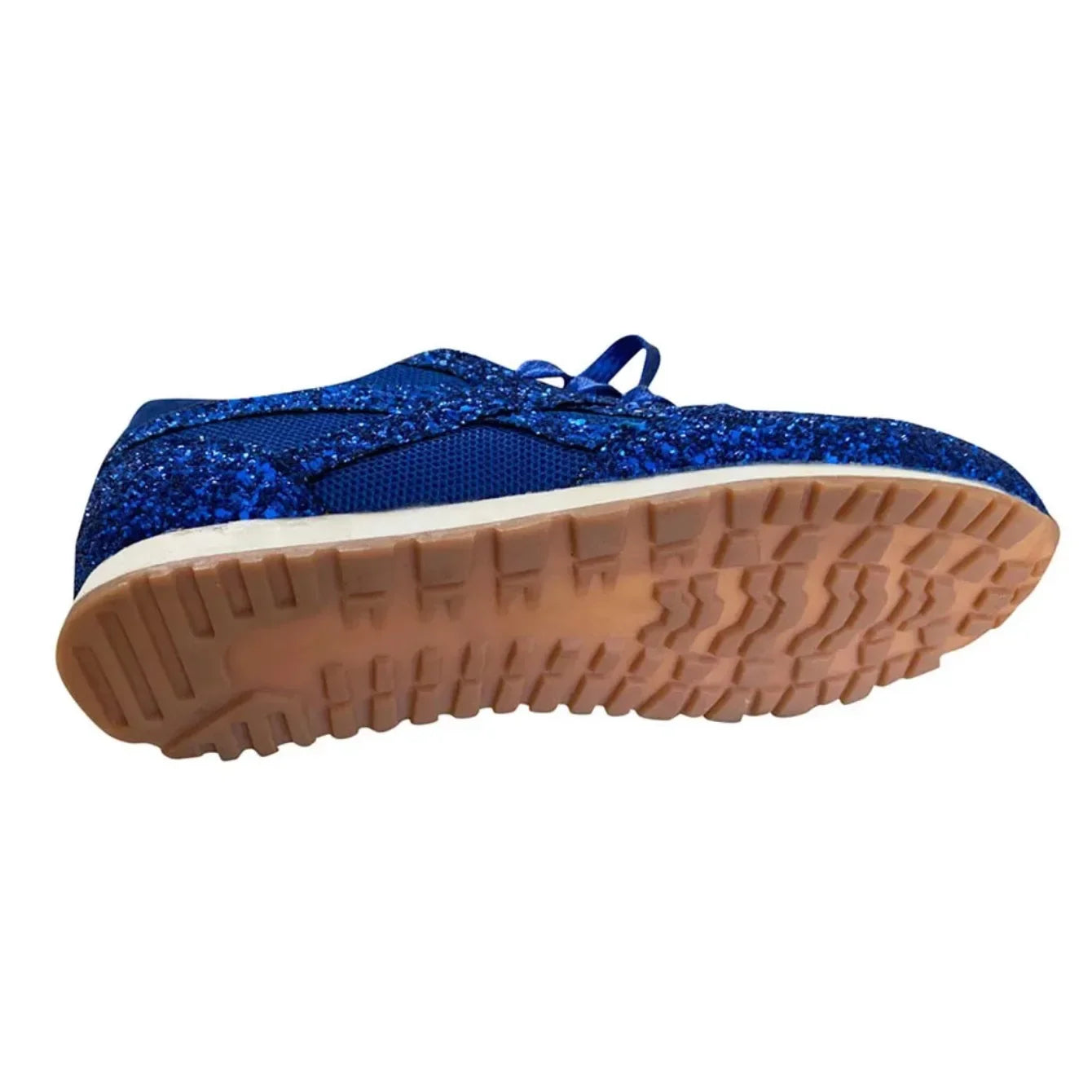 Lunara™ 2024 Bling Mesh Platform Sneakers – Lightweight Casual Lace-Up Shoes for Women