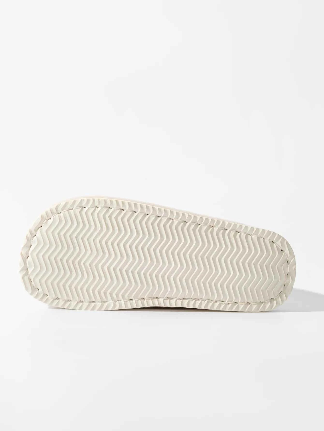 Bow Plush Home Slippers – Cozy Soft Comfort Slides