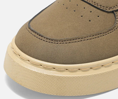 Loom & Soul Men’s Mid-Top Skate Sneakers – 2025 Breathable Casual Shoes