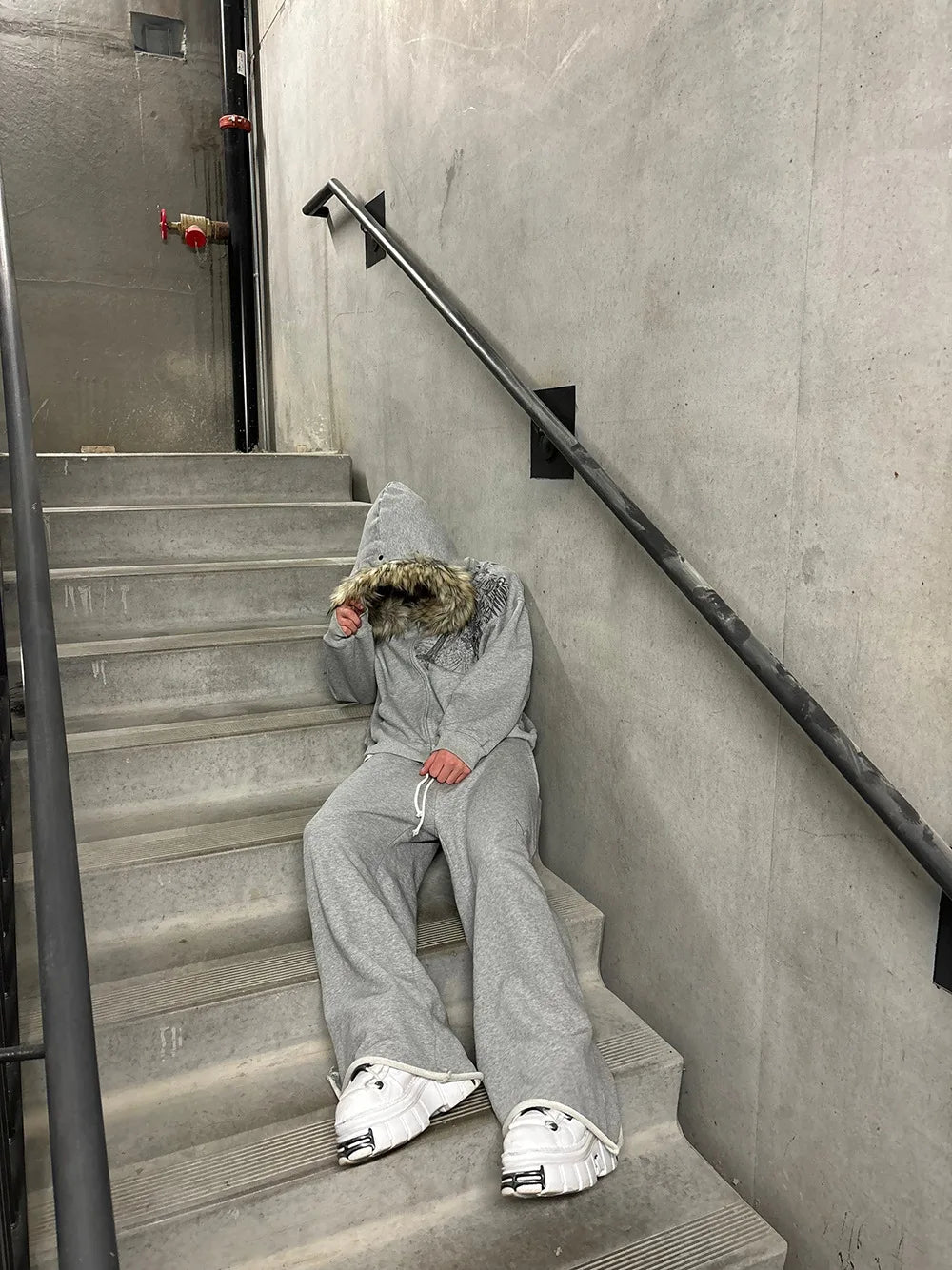 European American Oversized Casual Streetwear