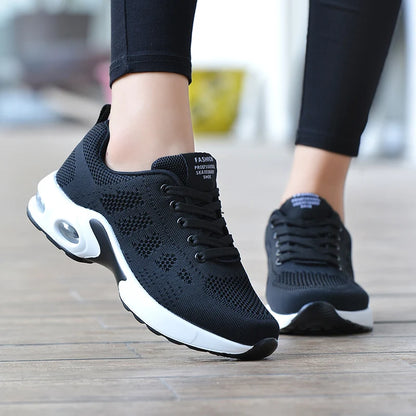 AeroFlex™ Women’s Air Zoom Trainers – Effortless Cushion. Timeless Style.