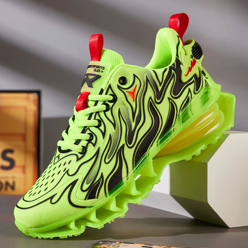 Men’s Breathable Mesh Sneakers – Casual Summer Trainers & Running Shoes