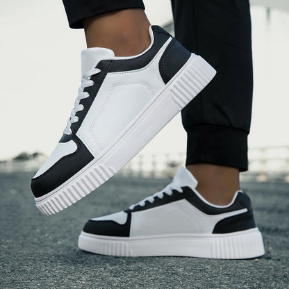 Loom & Soul YRZL Unisex Lightweight Sneakers – Non-Slip Thick Sole Comfort