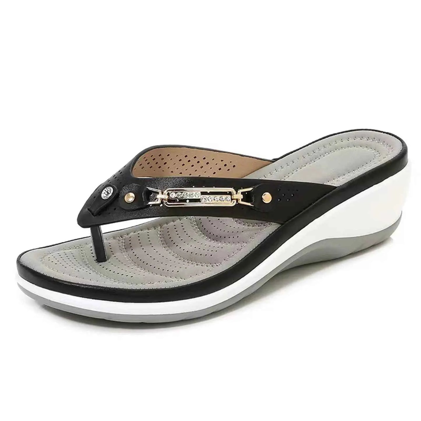 Open Toe Summer Slides – Non-Slip Casual Beach Sandals