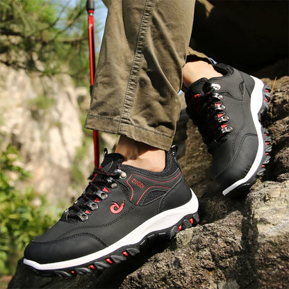 Men’s Lightweight Sports Shoes – Microfiber Sneakers for Running & Walking