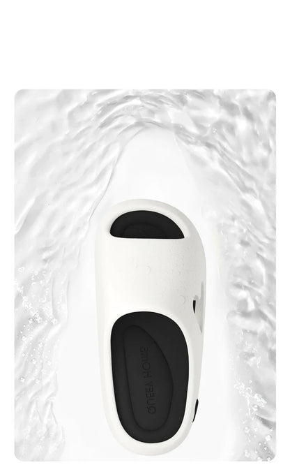 Women’s Love Heart Cloud Slippers – Non-Slip EVA Platform Sandals Indoor/Outdoor