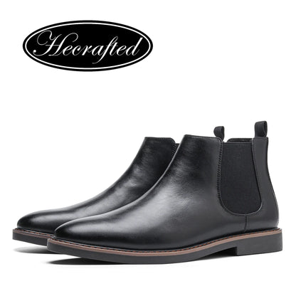 Loom & Soul Men’s Retro Chelsea Boots – Classic Slip-On British Style Boots