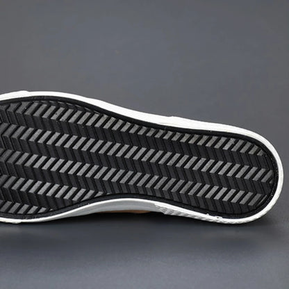 VARELLO™ Men’s Premium Leather Moccasins – High-Quality Casual Driving Shoes | Wear-Resistant, Breathable, Plus-Size Comfort Loafers