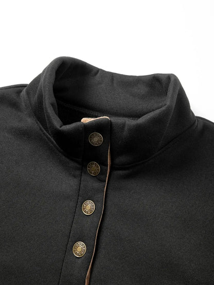 Men’s Sleeveless Turtleneck Pullover – Lightweight Knit Casual Vest Top