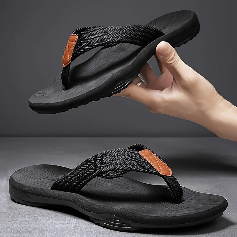Men’s Minimal EVA Flip Flops – Lightweight Summer Comfort Slides