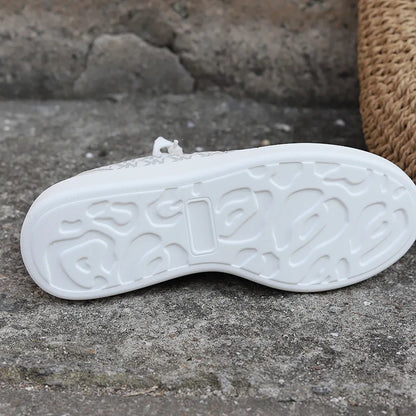 Loom & Soul Women’s Platform Sneakers – Casual Round Toe Vulcanized Shoes