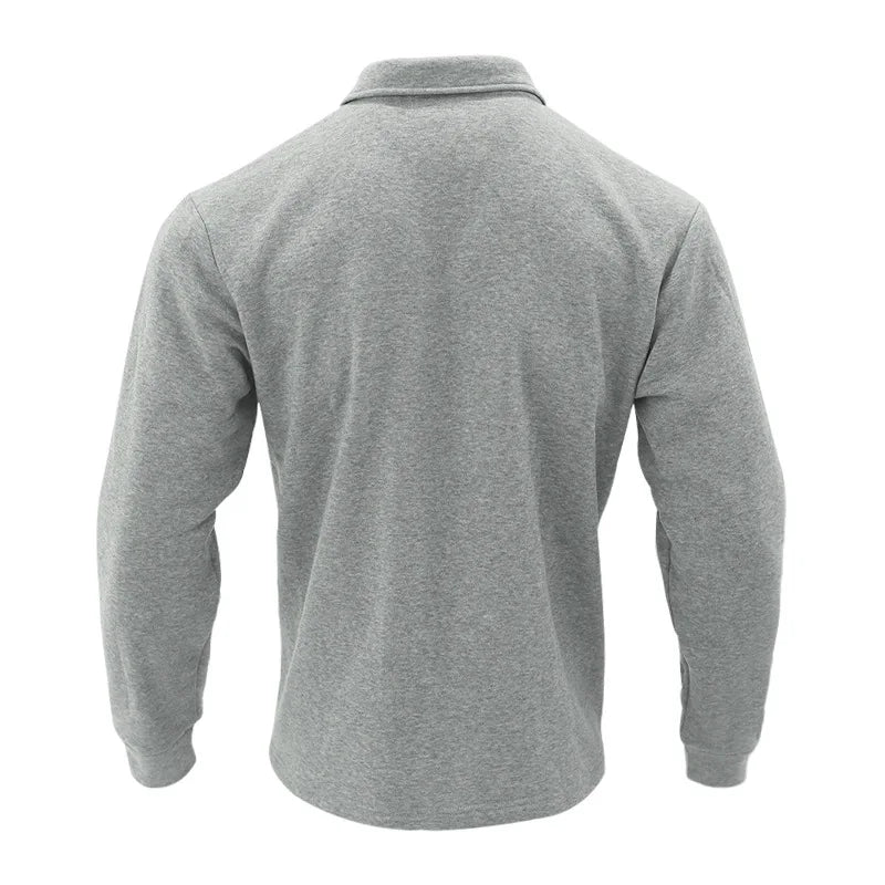 Loom & Soul Men’s Winter Fleece Lapel Jacket – Slim Fit Single-Breasted Coat