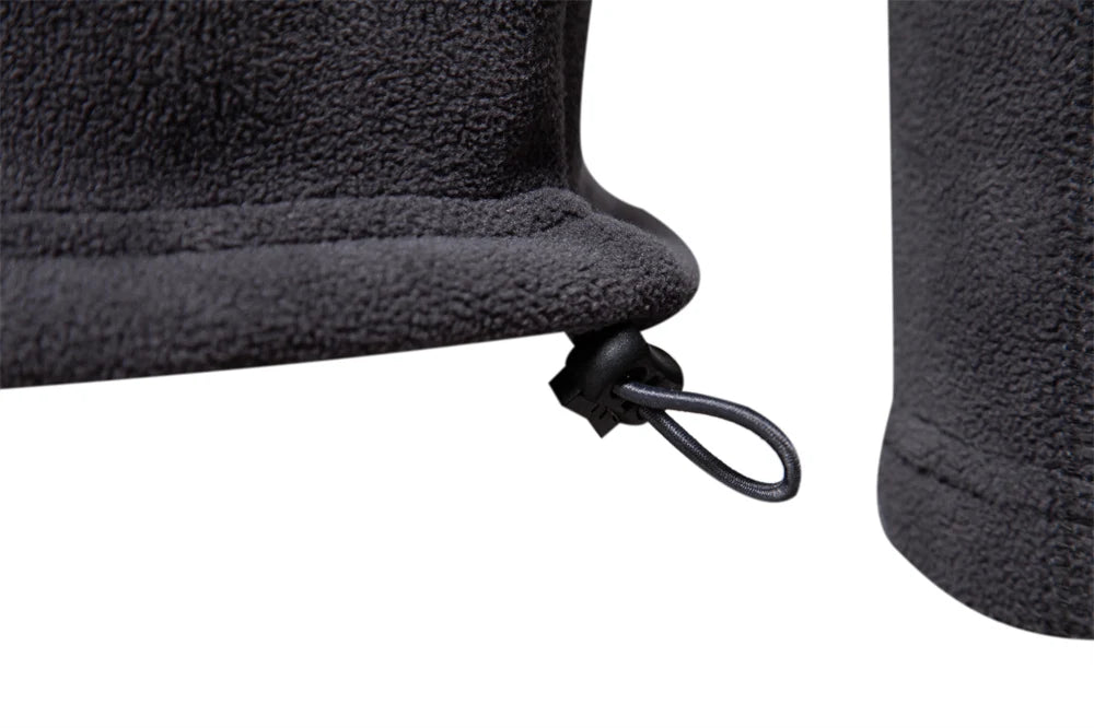 AIOPESON Men’s Thick Fleece Pullover – Turn-Down Collar Winter Sweatshirt