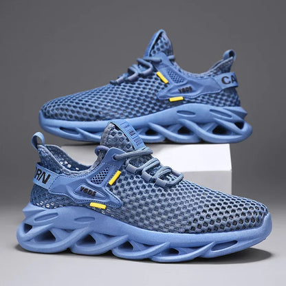 Men’s Mesh Sneakers – Breathable Casual Running Shoes, Lightweight & Stylish