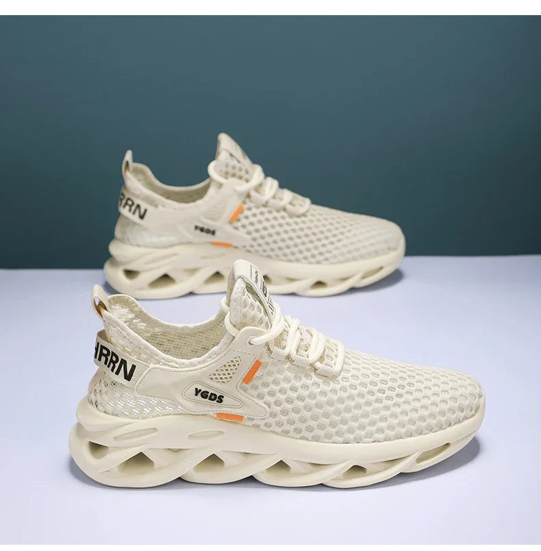 Men’s Mesh Sneakers – Breathable Casual Running Shoes, Lightweight & Stylish