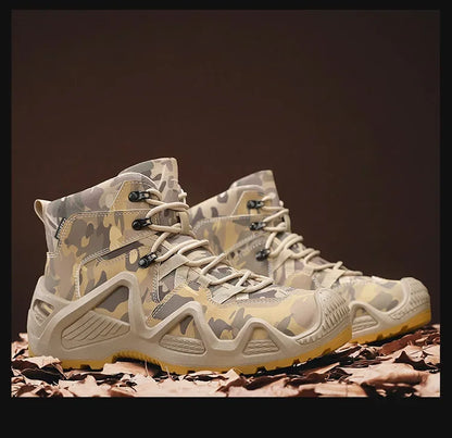 Men’s Oxford Hiking Shoes – Waterproof Canvas Sport Boots, Non-Slip Size 39–46