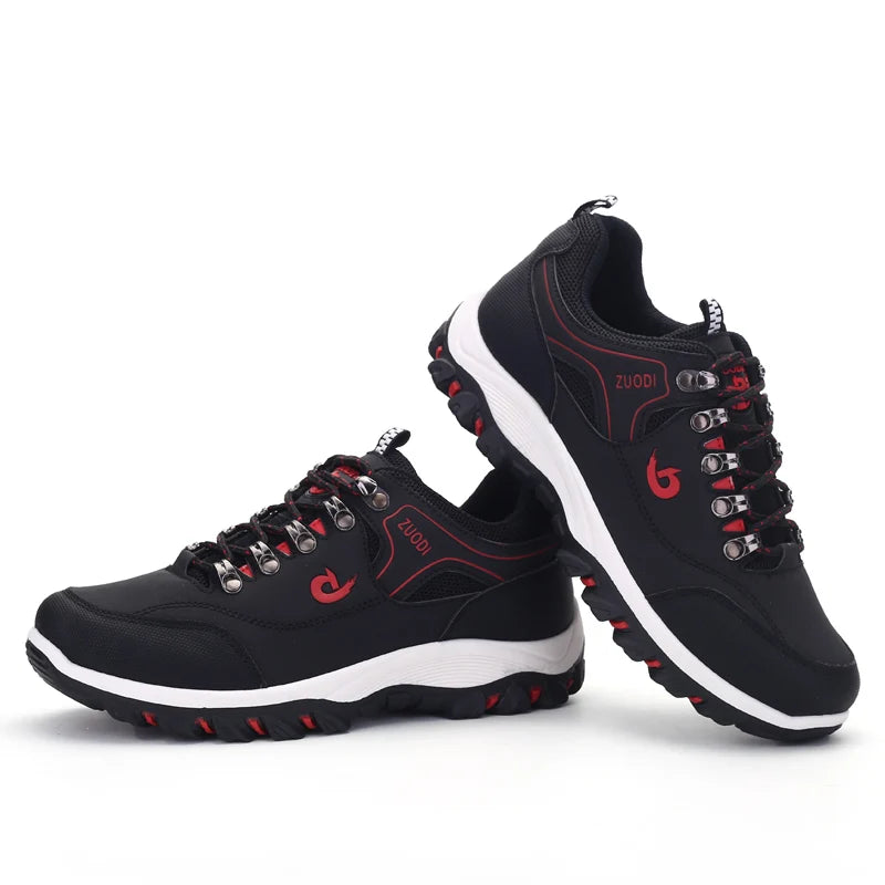 Men’s Lightweight Sports Shoes – Microfiber Sneakers for Running & Walking