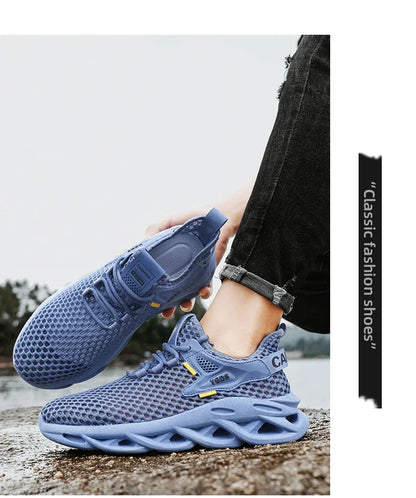 Men’s Mesh Sneakers – Breathable Casual Running Shoes, Lightweight & Stylish