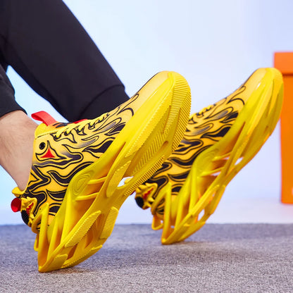 Men’s Breathable Mesh Sneakers – Casual Summer Trainers & Running Shoes