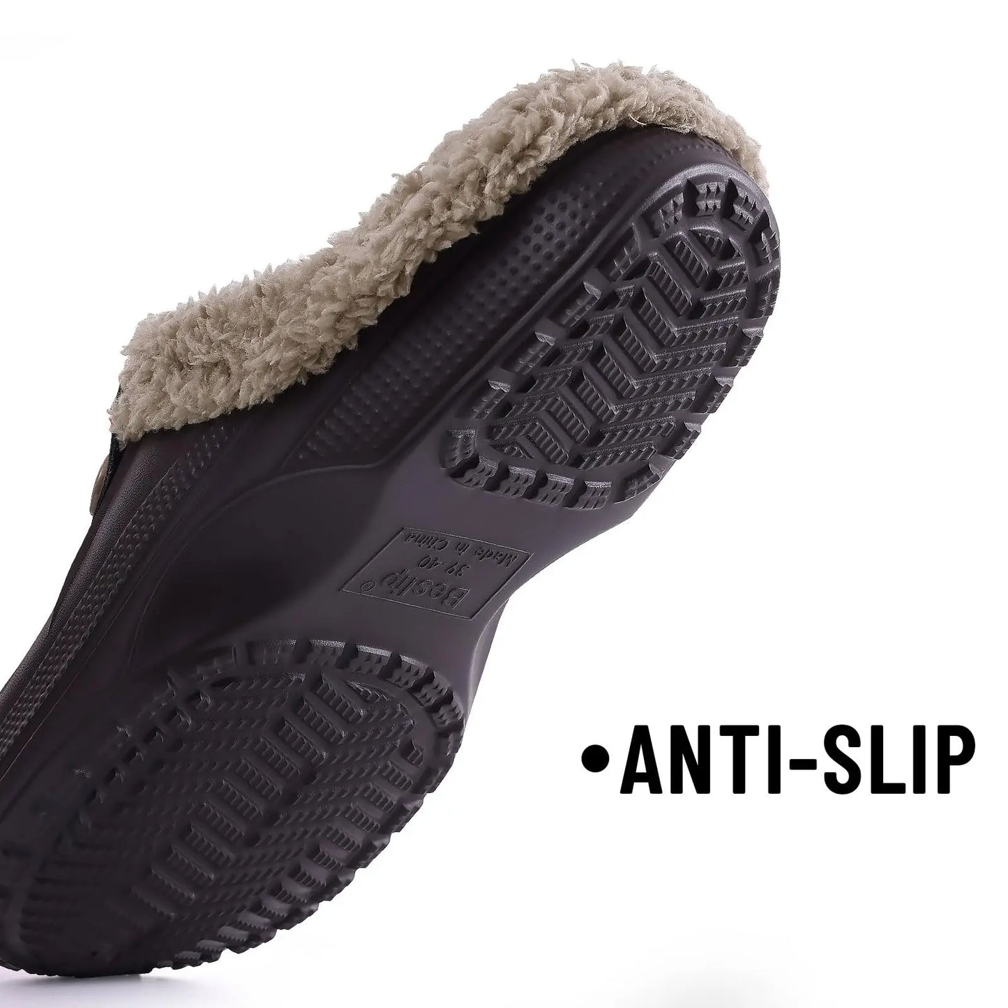 Asgard™ Women’s Waterproof Fur Slippers – Warm & Non-Slip
