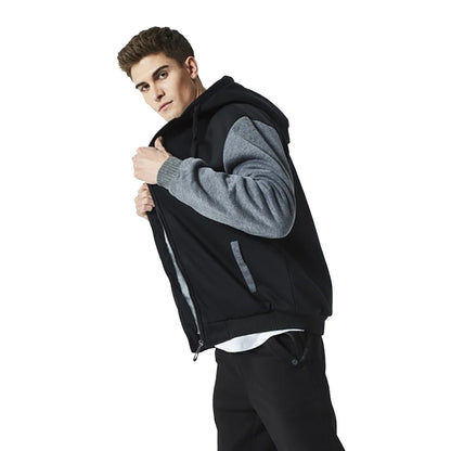 Loom & Soul Men’s Bleach Anime Fleece Hoodie – Warm Zip-Up Winter Street Jacket