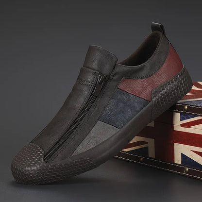 VARELLO™ Men’s Premium Leather Moccasins – High-Quality Casual Driving Shoes | Wear-Resistant, Breathable, Plus-Size Comfort Loafers