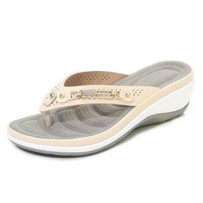 Open Toe Summer Slides – Non-Slip Casual Beach Sandals