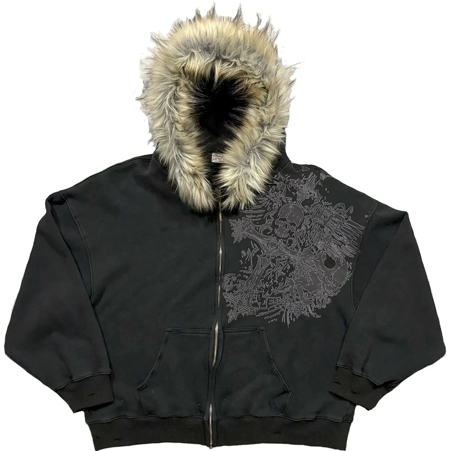 European American Oversized Casual Streetwear