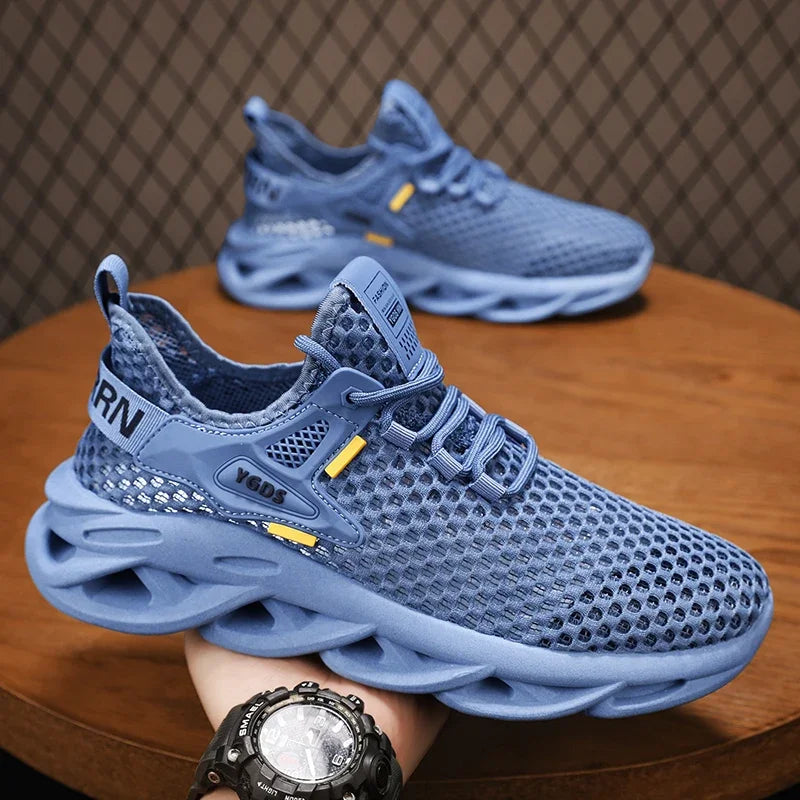 Men’s Mesh Sneakers – Breathable Casual Running Shoes, Lightweight & Stylish
