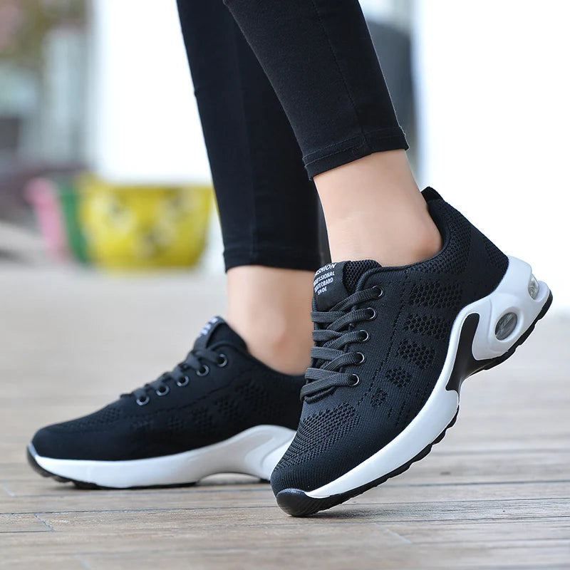 AeroFlex™ Women’s Air Zoom Trainers – Effortless Cushion. Timeless Style.