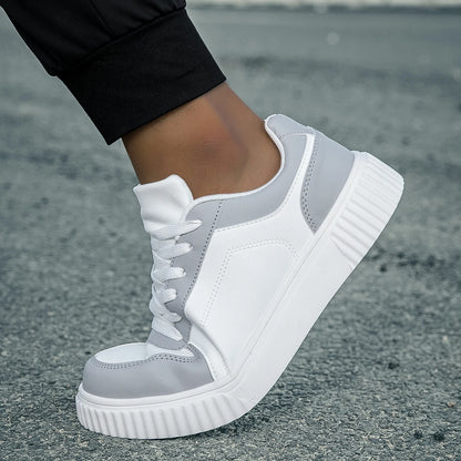 Loom & Soul YRZL Unisex Lightweight Sneakers – Non-Slip Thick Sole Comfort