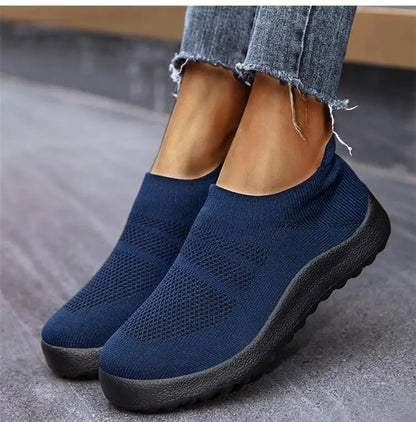 ZJEGA™ 2024 Women’s Breathable Slip-On Running Sneakers – Lightweight Sock Fit Sports Shoes