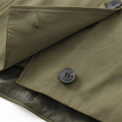 EleganceEase™ Hooded Lapel Jacket – Timeless Autumn Style, Effortless Confidence