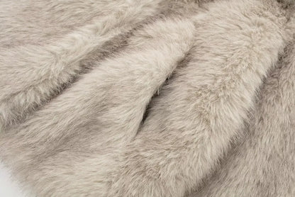 HH LuxeFur™ Faux Fur Lapel Jacket – Elegant Warmth for Autumn & Winter 2025