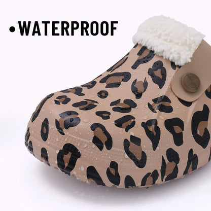 Asgard™ Women’s Waterproof Fur Slippers – Warm & Non-Slip
