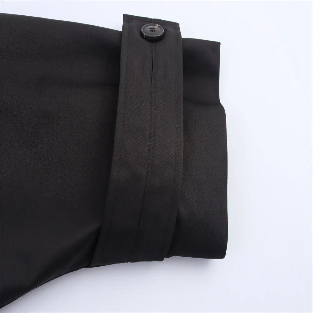 EleganceEase™ Hooded Lapel Jacket – Timeless Autumn Style, Effortless Confidence