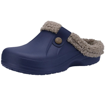 Asgard™ Women’s Waterproof Fur Slippers – Warm & Non-Slip